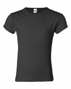 Bella + Canvas B9001 Girls' Baby Rib Short-Sleeve T-Shirt