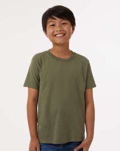 Tultex 0235TC Youth Fine Jersey T-Shirt