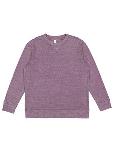 LAT 6935 Unisex Vintage Wash Crew