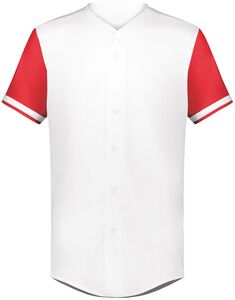 Augusta Sportswear 6909 Cutter+ Full Button Baseball Jersey