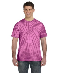 Tie-Dye CD101 Adult 5.4 oz. 100% Cotton Spider T-Shirt