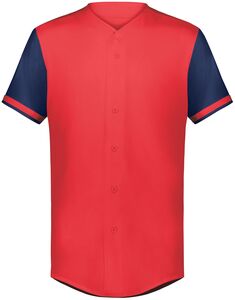 Augusta Sportswear 6910 Youth Cutter+ Full Button Baseball Jersey