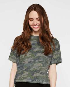 LAT 3518 Ladies Boxy Tee