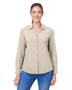 CORE365 CE510LW Ladies' Ultra UVP® Long-Sleeve Marina Shirt