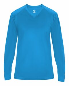 Badger Sport 4064 Ultimate Softlock Women's V Neck L