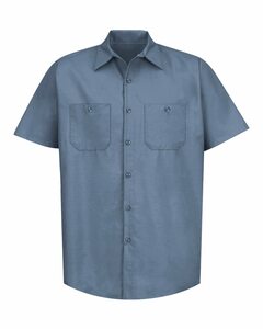 Red Kap SP24LONG Long Size, Short Sleeve Industrial Work Shirt