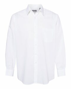 Van Heusen 13V5052 Broadcloth Point Collar Solid Shirt