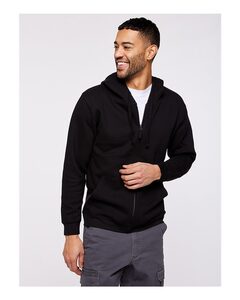 LAT 6927 Unisex Full-Zip Hooded Sweatshirt