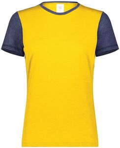 Augusta Sportswear 6878 Ladies Gameday Vintage Ringer Tee