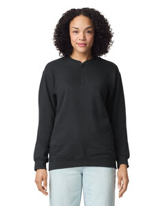 Gildan SF008 Unisex Softstyle Midweight Fleece Quarter-Zip Sweatshirt