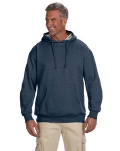 econscious EC5570 Adult Organic/Recycled Heathered Fleece Pullover Hooded Sweatshirt