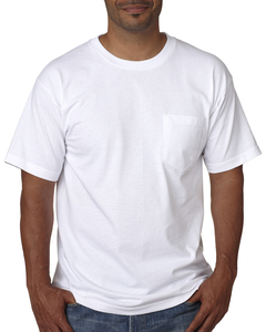 Bayside BA5070 Adult Short-Sleeve T-Shirt with Pocket