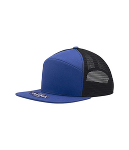 Mega Cap 6824 Cotton Twill 7 Panel Trucker