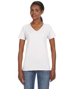 Anvil 88VL Ladies 100% Combed Ring Spun Cotton V-Neck T-Shirt