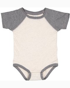 Rabbit Skins RS4430 Infant Baseball Bodysuit