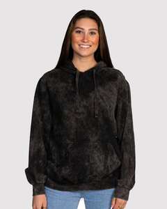 Dyenomite 854MW Premium Fleece Mineral Wash Hooded Sweatshirt