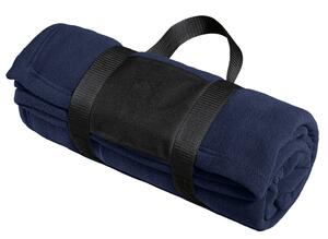 Port Authority BP20 Fleece Blanket with Carrying Strap
