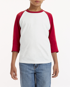 Gildan G570B Heavy Cotton ™ Youth 3/4-Sleeve Raglan T-Shirt