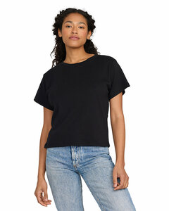 US Blanks US531OR Ladies' Organic Baby Rib Crop T-Shirt