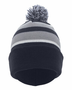 Pacific Headwear 641K Knit Fold Over Pom-Pom Beanie