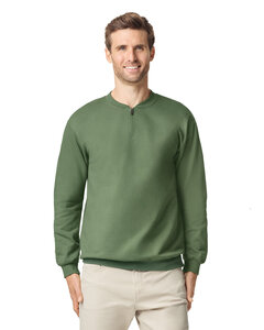 Gildan SF008 Unisex Softstyle Midweight Fleece Quarter-Zip Sweatshirt