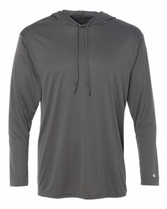 Badger Sport 4105 B Core L/S Hood Tee