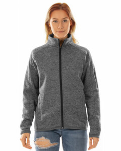 Burnside 5901 Burnside Ladies' Sweater Knit Fleece Jacket