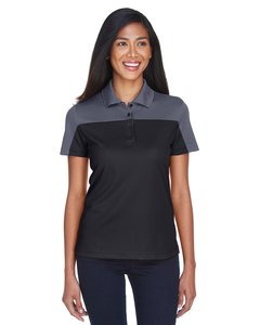 CORE365 CE101W Ladies' Balance Colorblock Performance Piqué Polo