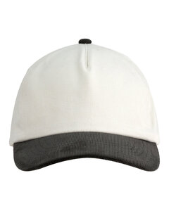 Big Accessories BA710 Two-Tone Corduroy Cap