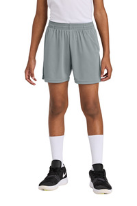 Sport-Tek YST349P Youth PosiCharge ® Competitor ™ 5' Pocketed Short
