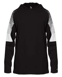 Badger Sport 2211 Lineup Youth Hood Tee
