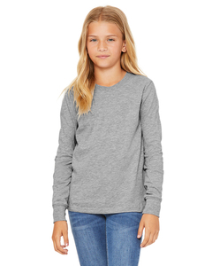 Bella + Canvas 3501Y Youth Jersey Long-Sleeve T-Shirt