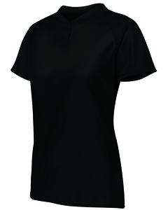 Augusta Sportswear AG1567 Ladies Attain Wicking Two-Button Softball Jersey