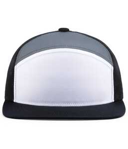 Pacific Headwear PHP787 6-Panel Arch Trucker Snapback Cap