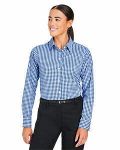 Devon & Jones DG536W Crownlux Performance® Ladies' Gingham Shirt