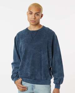 Dyenomite 845MW Premium Fleece Mineral Wash Crewneck Sweatshirt