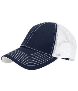 Mega Cap 7641 Heavy Cotton Twill Trucker Cap