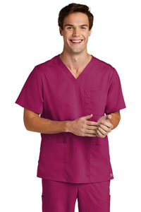 Wonderwink WW5068 Men's Premiere Flex ™ V-Neck Top