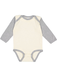 Rabbit Skins 4411 Infant Long Sleeve Bodysuit