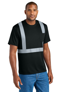 CornerStone CS206 Enhanced Visibility Segmented Tape Tee