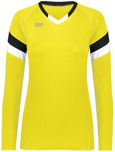 HighFive 342242 Ladies TruHit Tri-Color Long Sleeve Jersey