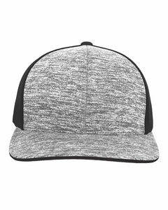 Pacific Headwear 106C Aggressive Heather Trucker Snapback Cap