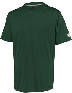 Russell Athletic 3R7X2M Performance Two-Button Solid Jersey