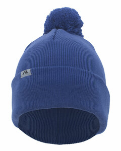 Pacific Headwear 641K Knit Fold Over Pom-Pom Beanie