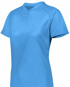 Augusta Sportswear AG1567 Ladies Attain Wicking Two-Button Softball Jersey