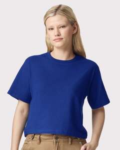 American Apparel 102AM Women's Fine Jersey Boxy Tee