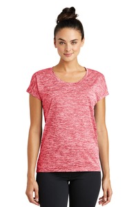 Sport-Tek LST390 Ladies PosiCharge ® Electric Heather Sporty Tee