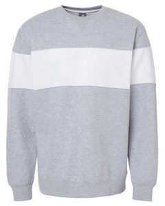 J America 8646JA Unisex Varisity Fleece Crew