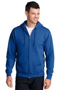 Port & Company PC78ZH Core Fleece Full-Zip Hooded Sweatshirt