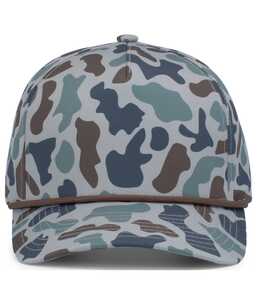 Pacific Headwear P685 DUCK CAMO 5-PANEL TRUCKER CAP